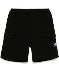 Izzue - Cargo Shorts Met Logopatch - Lyst