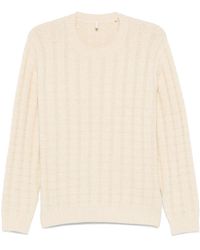 sunflower - Crew-Neck Ribbed Knitted Sweater - Lyst