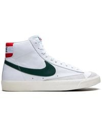 Nike - Blazer Mid 77 Vintage "Mismatched Basketball Leather Swooshes" Sneakers - Lyst
