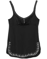Rabanne - Stud-Detail Top - Lyst