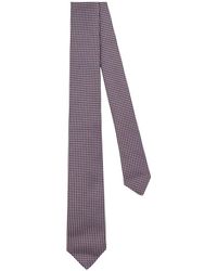 Kiton - Micro-Check Tie - Lyst