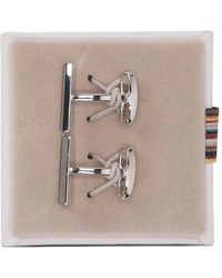 Paul Smith - Logo-lettering Cufflinks - Lyst