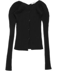 Acne Studios - Button-Up Ribbed Cardigan - Lyst