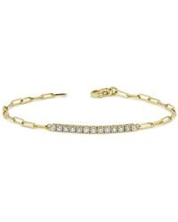 Jewels Aficionado - 18Kt Diamond Bracelet - Lyst