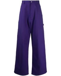 Off-White c/o Virgil Abloh - Wave Off Wide-Leg Trousers - Lyst