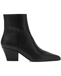 Paris Texas - Jane Leather Ankle Boots - Lyst