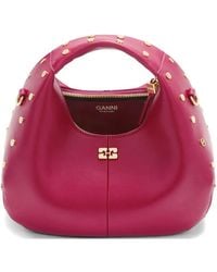 Ganni - Sac À Main À Détail De Clous - Lyst