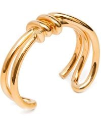 MM6 by Maison Margiela - Bracelet Torque À Design Noué - Lyst