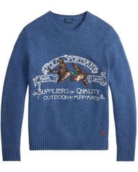 Polo Ralph Lauren - Pull À Logo Intarsia - Lyst