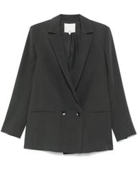 Tibi - Double-Breasted Blazer - Lyst