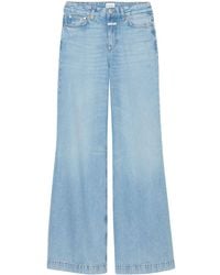 Closed - Wide-leg Organic-cotton Jeans - Lyst