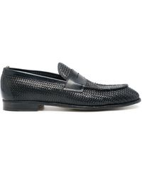 Officine Creative - Woven Design Loafers - Lyst