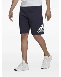 adidas - Essentials Logo-Detail Track Shorts - Lyst