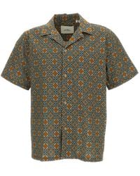 Les Deux - Lukas Arabesque Short-Sleeve Shirt - Lyst
