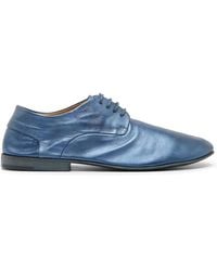 Marsèll - Derby-Schuhe Aus Laminiertem Leder - Lyst