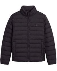 Calvin Klein - Quilted Logo-Print Jacket - Lyst