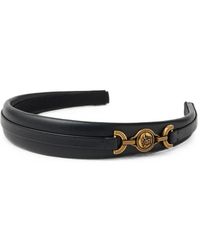 Versace - Nappa Hairband - Lyst