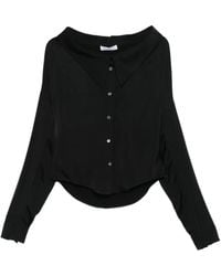 Viktor & Rolf - Satin Shirt - Lyst