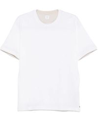 Eleventy - Cotton T-Shirt - Lyst
