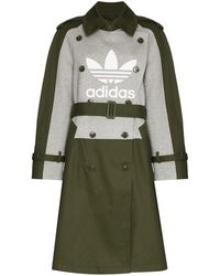 adidas trench coat women's