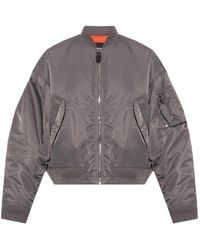 DSquared² - Logo-Patch Bomber Jacket - Lyst