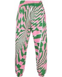 Stella McCartney - X Ed Curtis Geometric Pattern Track Pants - Lyst