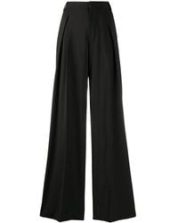 DIESEL - High-Waist Flared Trousers - Lyst