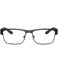 ARMANI EXCHANGE - Brille Mit Eckigem Gestell - Lyst