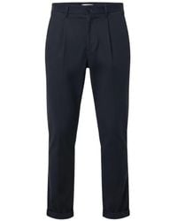 Cellar Door - Pleated-Detail Turn-Up Trousers - Lyst