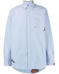 Polo Ralph Lauren - Button-up Patchwork Shirt - Lyst