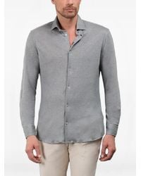 Moorer - Sorrento Linen Shirt - Lyst