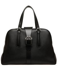 Bally - Buckle Leather Tote Bag - Lyst