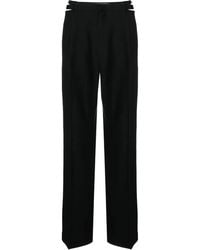 Dion Lee - Lingerie Cut-Out Wool Trousers - Lyst