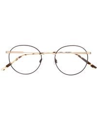 Calvin Klein - Round Frame Glasses - Lyst