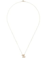 Charlotte Chesnais - 18K Z Diamond Necklace - Lyst