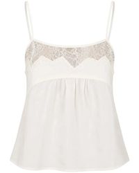 Herskind - Paulo Lace-Trim Top - Lyst