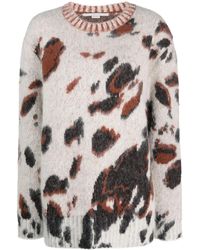 Stella McCartney - Horse Brushed Jaquard Jumper - Lyst
