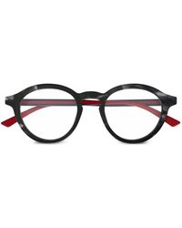 Gucci - ラウンド眼鏡フレーム - Lyst