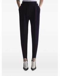 Mugler - Pinstripe Carrot Pants - Lyst