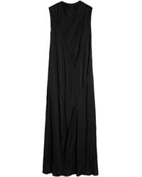 Jil Sander - Satin Maxi Dress - Lyst