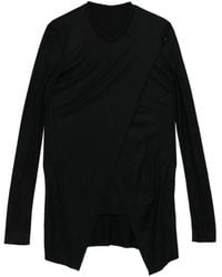 Julius - Oblique-Cut T-Shirt - Lyst