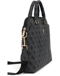 Guess - Laptoptasche mit Logo-Schild - Lyst