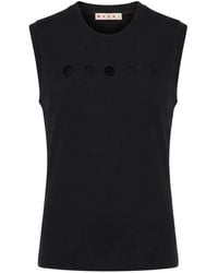 Marni - Cut-Out Tank Top - Lyst