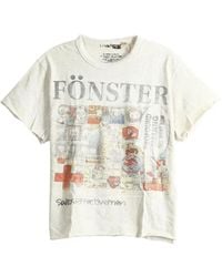SAITOS - Fonster Raw-Cut T-Shirt - Lyst