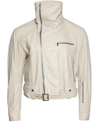 Rick Owens - Zip-Up Leather Jacket - Lyst