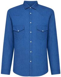 Costumein - Western-Yoke Chest-Pocket Shirt - Lyst
