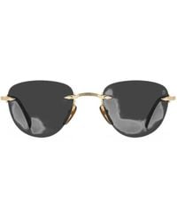 David Beckham - Lunettes De Soleil À Monture Géométrique - Lyst