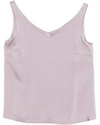 Herno - V-Neck Top - Lyst