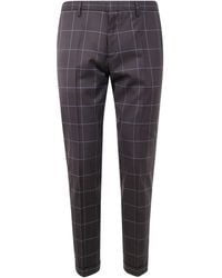 Paul Smith - Checked-Pattern Tailored Trousers - Lyst