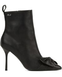 Karl Lagerfeld - Sarabande 90mm アンクルブーツ - Lyst